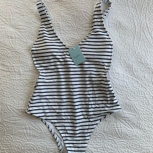 One piece bathing suit